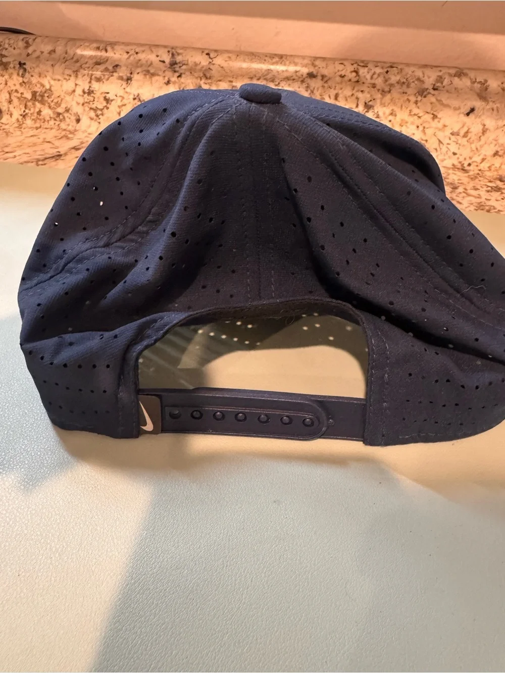 Nike Navy Baseball Cap with White USA Embroidery